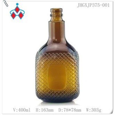 Staklena liquor Smeđa boca