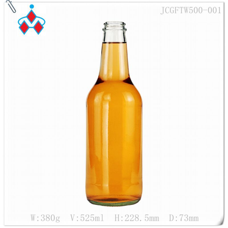 Bijela staklena boca sirćeta