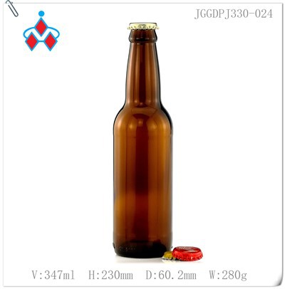 330ml Amber boca piva