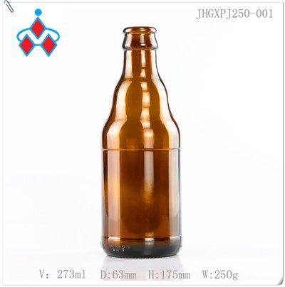 250ml amber staklena piva crowna kapa