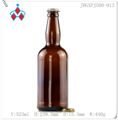 500ml boca od jantarnog piva